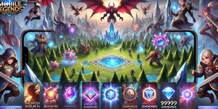 game mobile legends mod apk 99999 diamonds terbaru