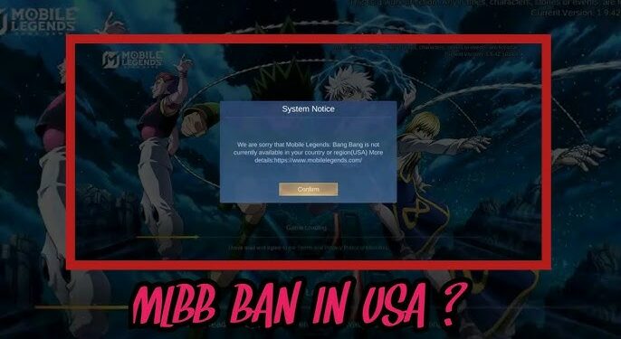 Mobile Legends Bang Bang Banned in US