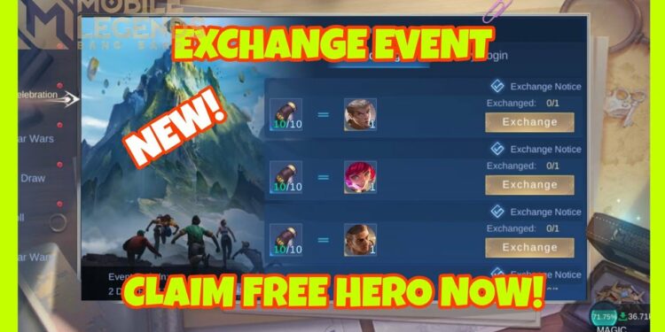 Mobile Legends Bang Bang Exchange Event