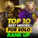 Mobile Legends Bang Bang Top 10 Hero