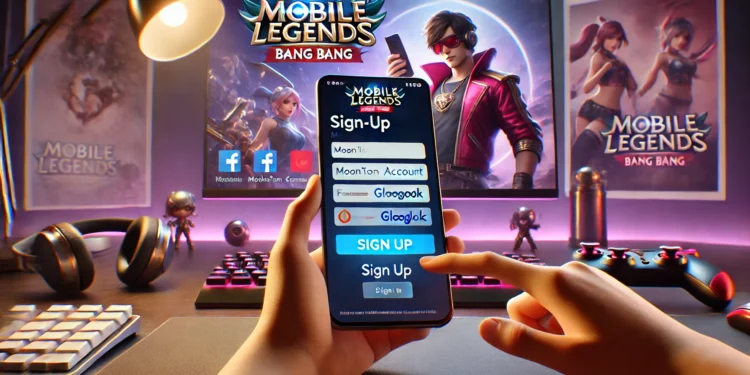 Mobile Legends Bang Bang Sign Up