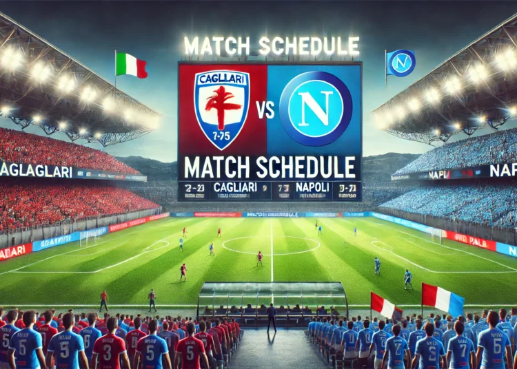 Jadwal Cagliari vs Napoli