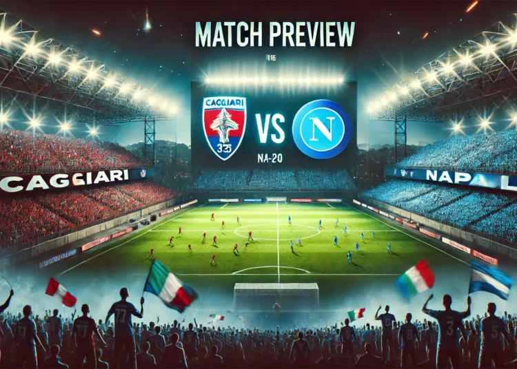 Pertandingan Cagliari vs Napoli