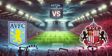 Pertandingan Aston vs Sunderland