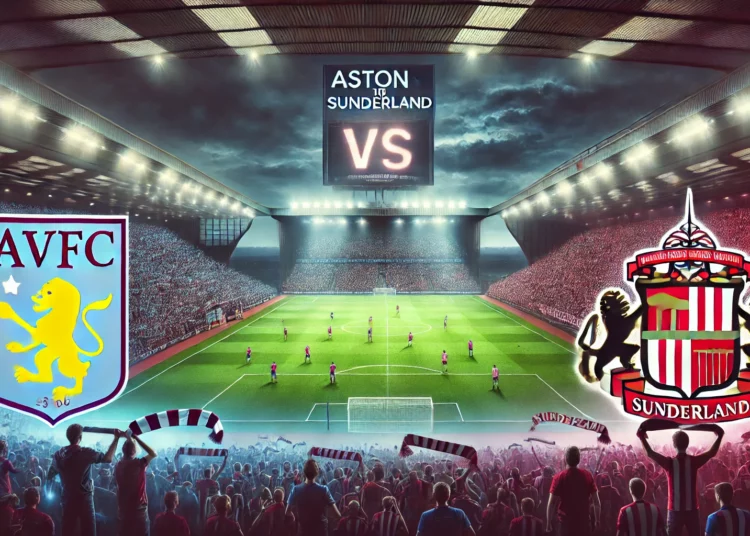 Pertandingan Aston vs Sunderland