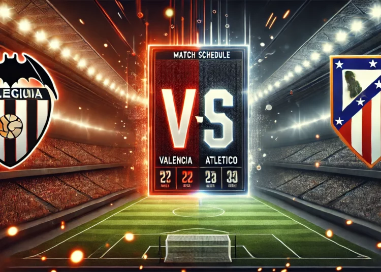 Jadwal Valencia vs Atletico