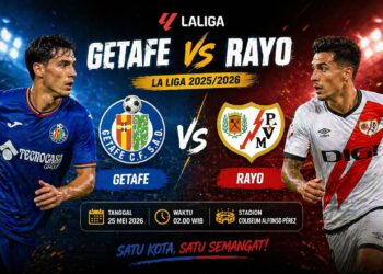 Pertandingan Getafe vs Rayo