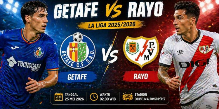 Pertandingan Getafe vs Rayo