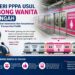 Menteri Pppa Usul Gerbong Wanita Di Tengah