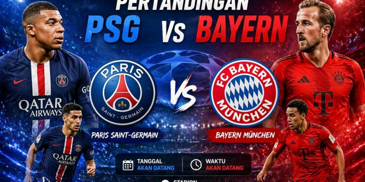 Pertandingan PSG vs Bayern
