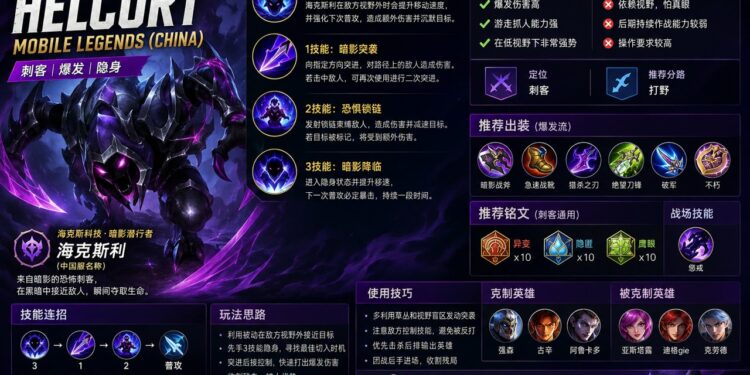 Helcurt Mobile Legends China