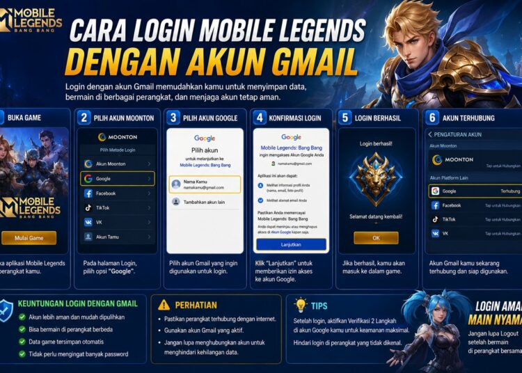 Mobile Legends Login Gmail