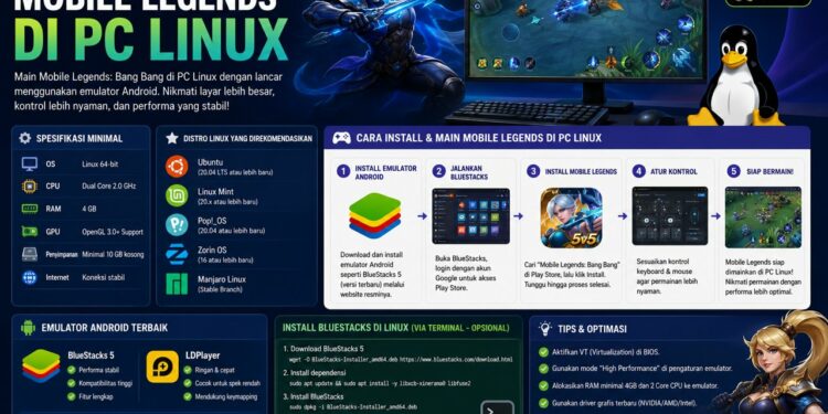 Mobile Legends PC Linux