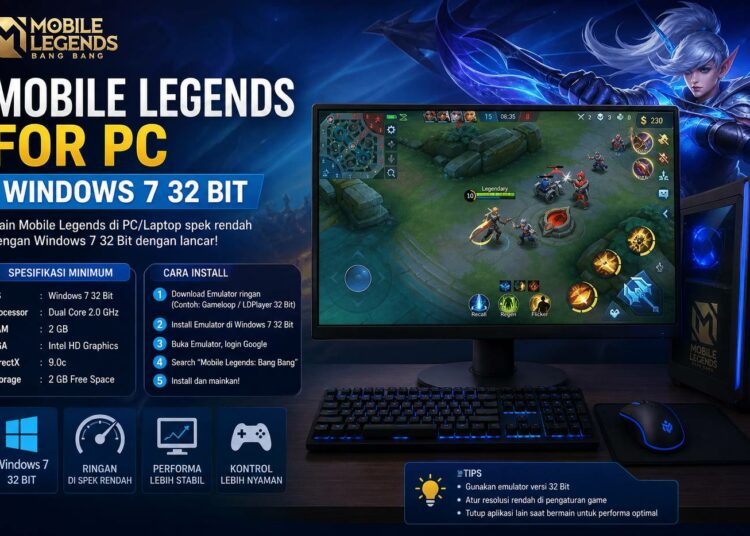 Mobile Legends For PC Windows 7 32 Bit