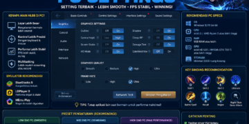 Mobile Legends PC Settings