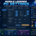 Mobile Legends PC Settings