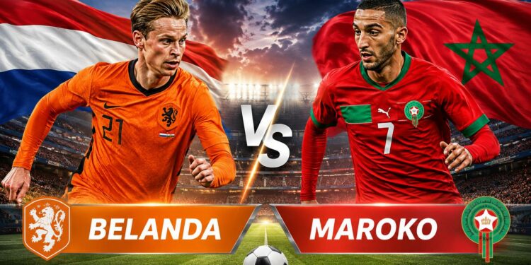 Jadwal Belanda vs Maroko
