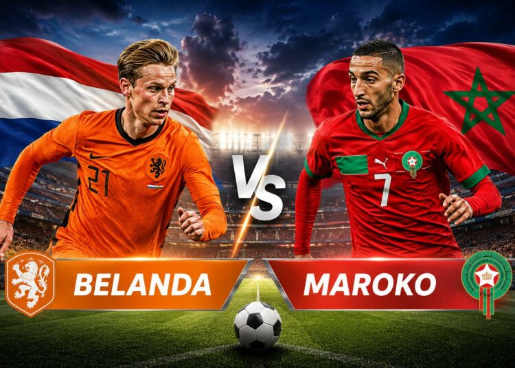 Jadwal Belanda vs Maroko