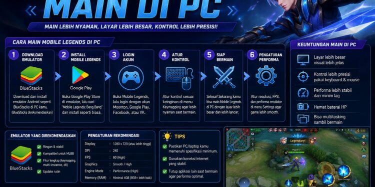 Mobile Legends Main Di PC