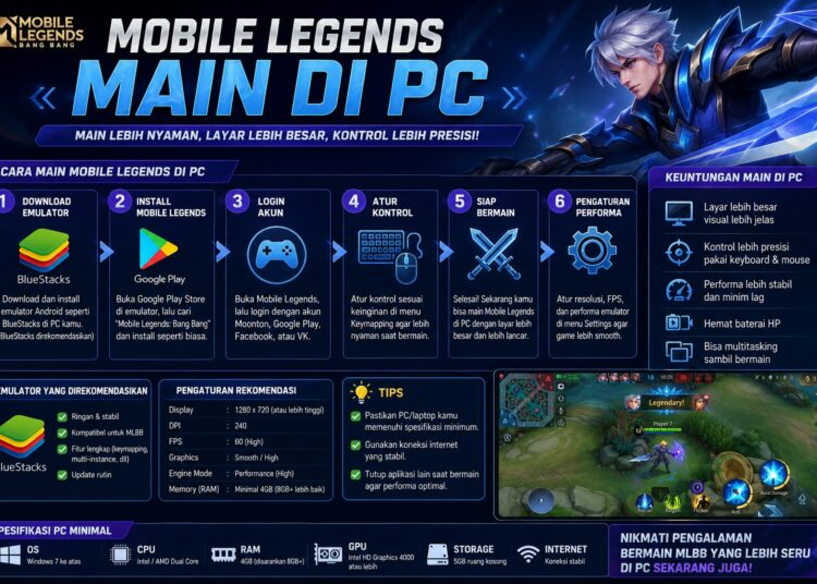 Mobile Legends Main Di PC