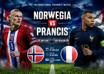 Pertandingan Norwegia vs Prancis