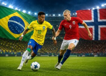 Hasil Brasil vs Norwegia