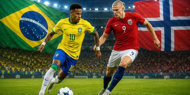 Hasil Brasil vs Norwegia