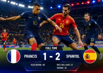 Hasil Prancis Vs Spanyol