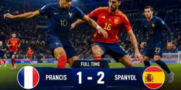 Hasil Prancis Vs Spanyol