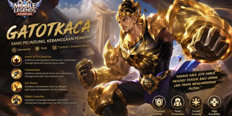Mobile Legends Adventure Gatotkaca