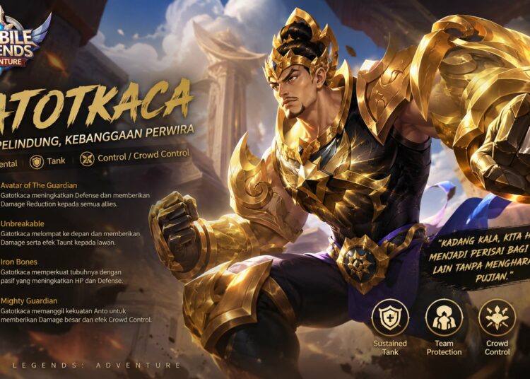 Mobile Legends Adventure Gatotkaca