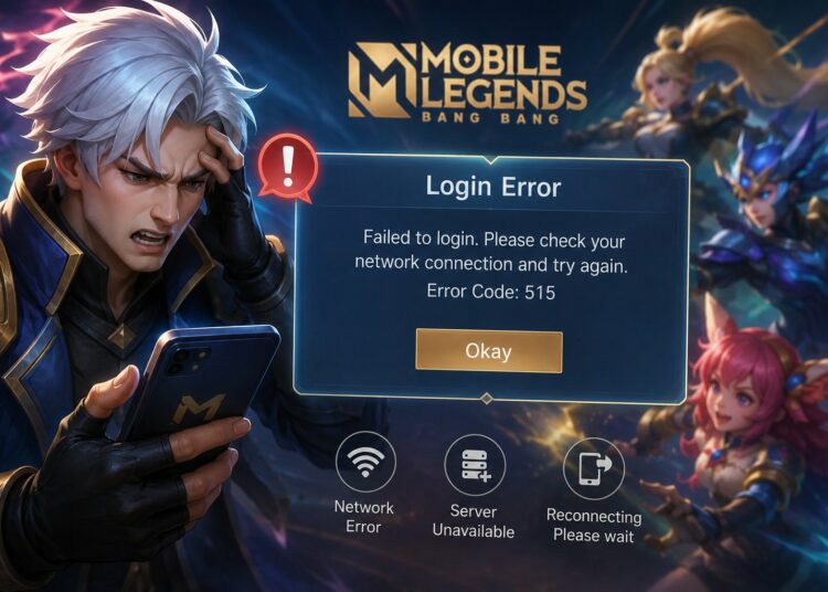 Mobile Legends Login Error