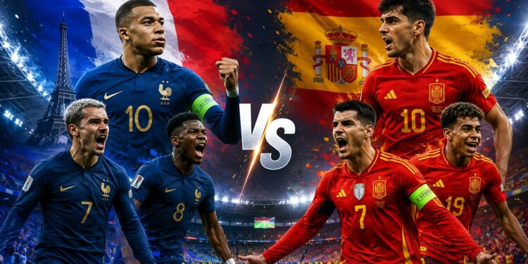 Jadwal Prancis vs Spanyol