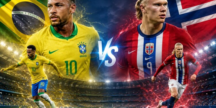 Prediksi Brasil vs Norwegia