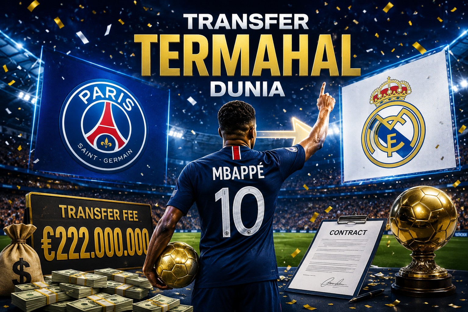 Transfer Termahal Dunia