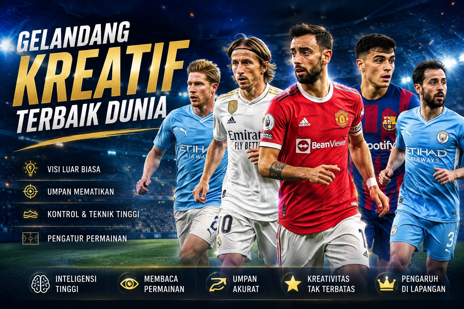 Gelandang Kreatif Terbaik Dunia