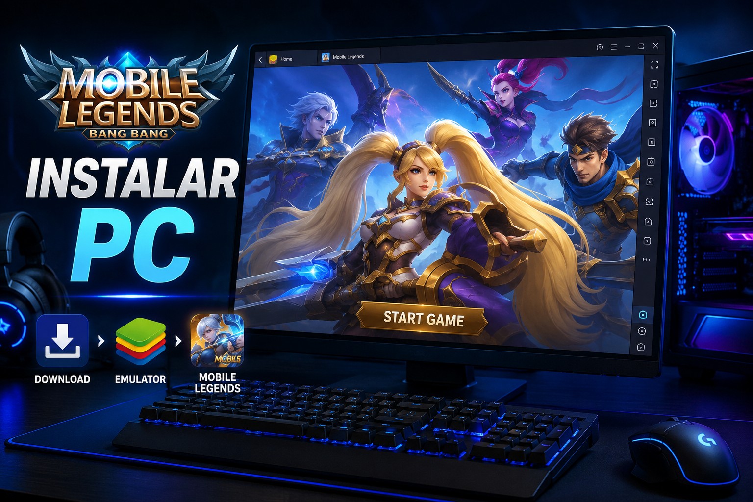 Mobile Legends Instalar PC
