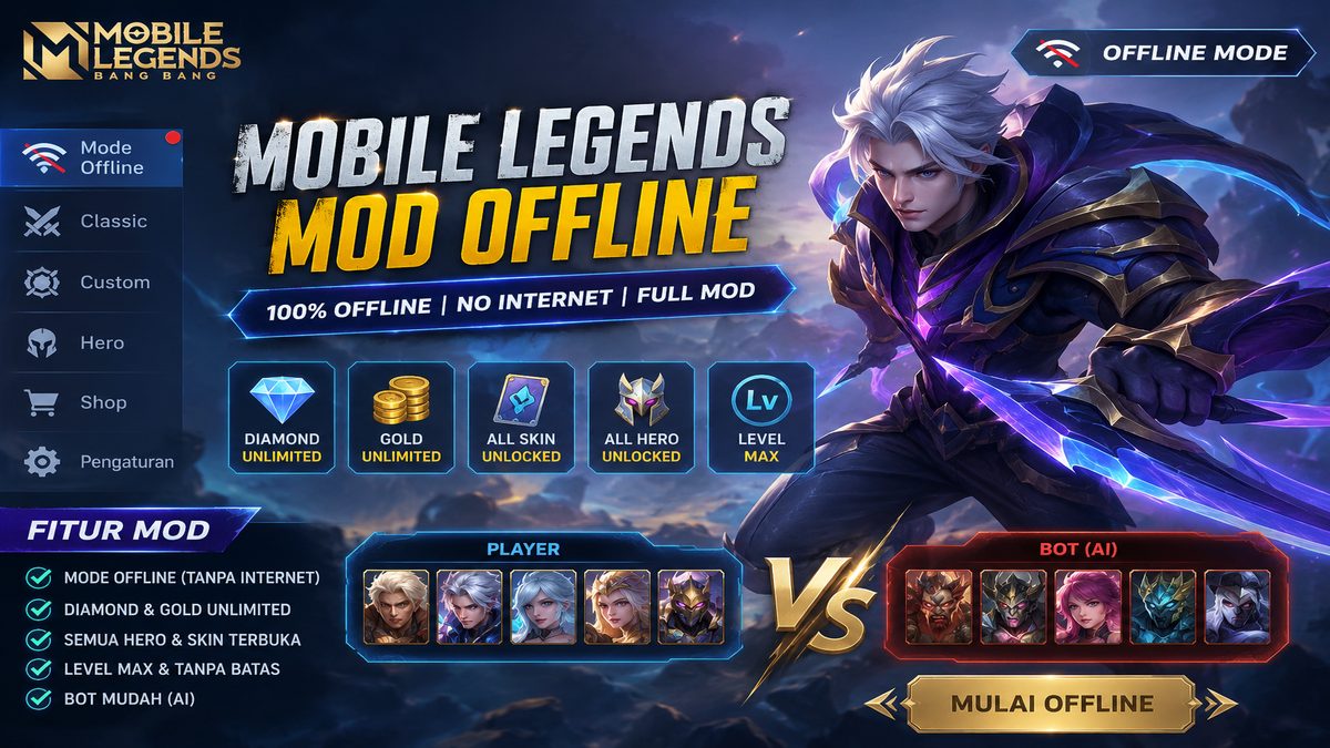Mobile Legends Mod Offline