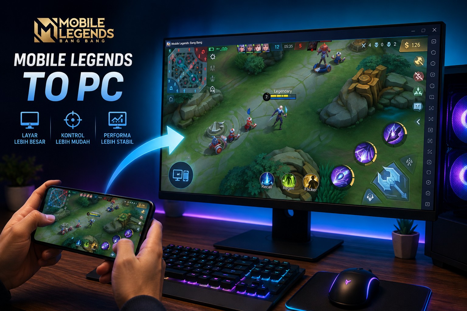 Mobile Legends To PC