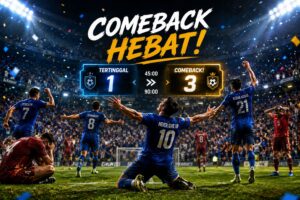 Pertandingan Dengan Comeback Hebat yang Mengubah Dunia
