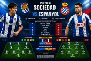 Prediksi Sociedad vs Espanyol Jadi Laga Panas La Liga