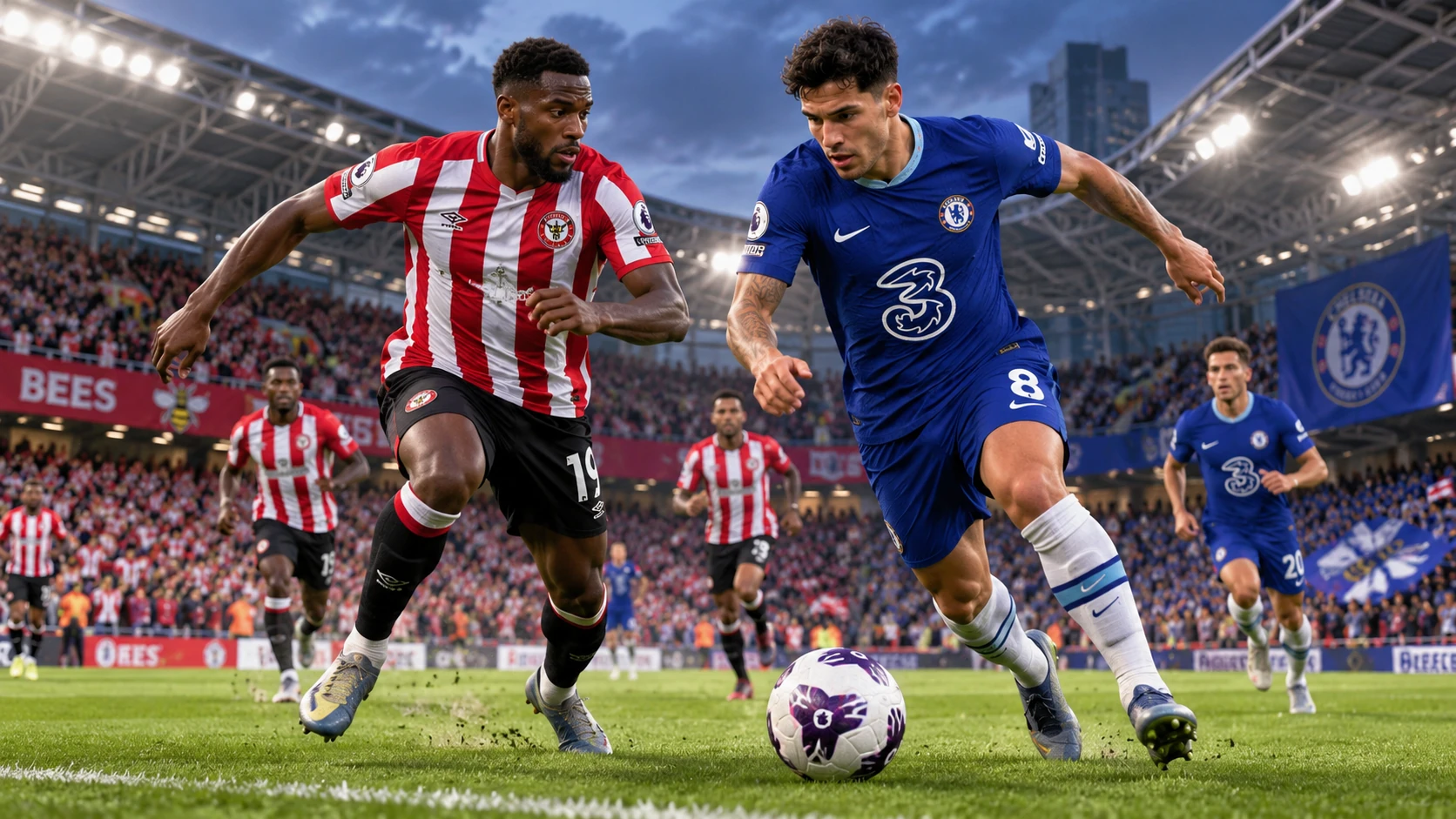 Pertandingan Brentford vs Chelsea