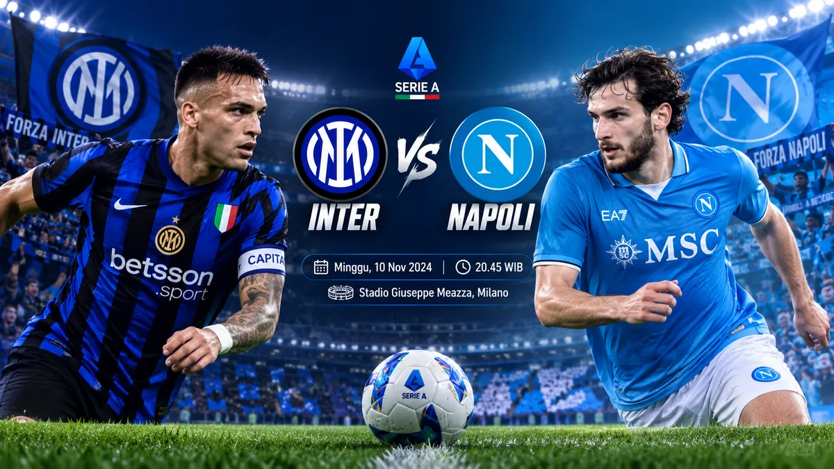 Pertandingan Inter vs Napoli