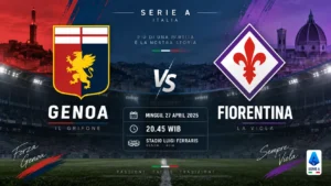 Jadwal Genoa vs Fiorentina Jadi Sorotan Serie A