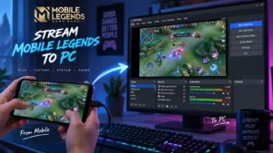 Stream Mobile Legends PC Cara Main Dari HP Ke Komputer