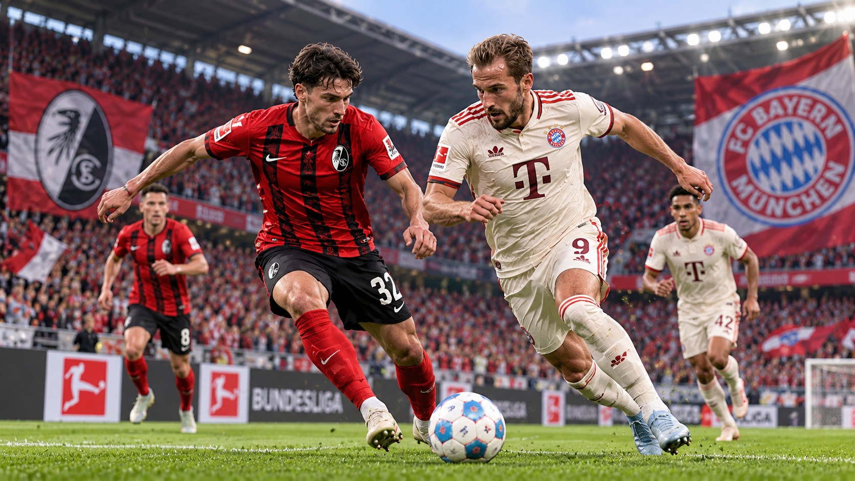 Pertandingan Freiburg vs Bayern