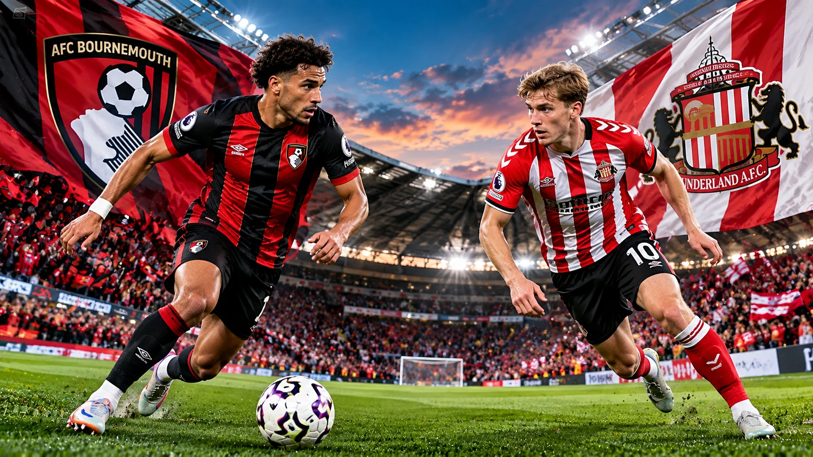 Pertandingan Bournemouth vs Sunderland