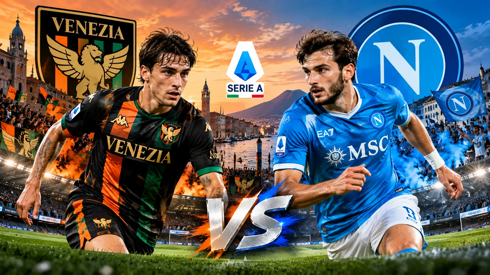 Pertandingan Venezia vs Napoli