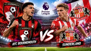 Prediksi Bournemouth vs Sunderland Duel Ketat Liga Inggris
