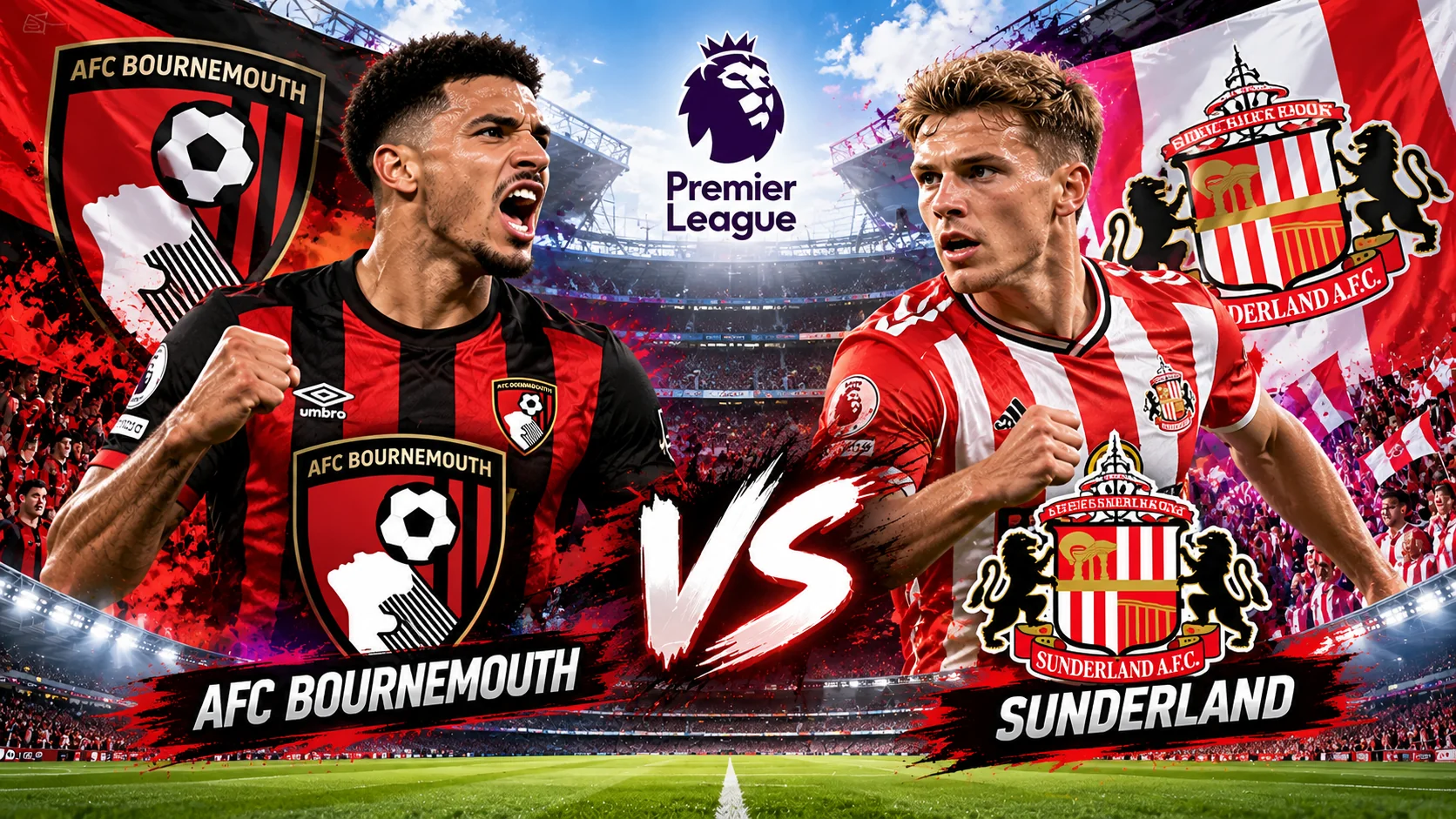Prediksi Bournemouth vs Sunderland